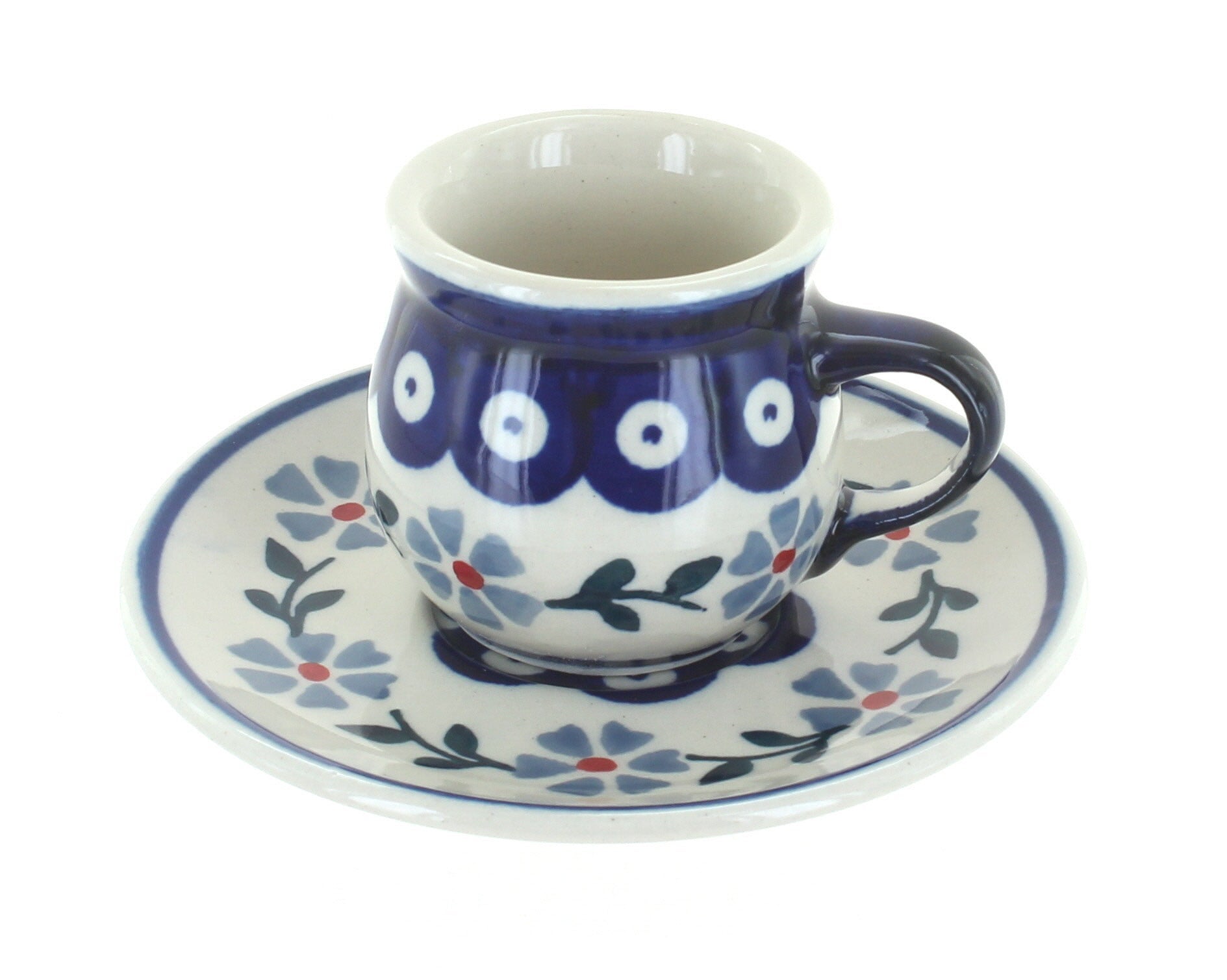 Manufaktura Blue Violet Coffee & Tea Accessories — Polish Pottery