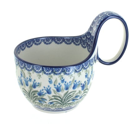 Ceramika Artystyczna Tulip Bouquet Dining Plates & Bowls — Polish Pottery