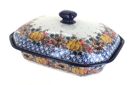 Ceramika Artystyczna Harvest Bounty Medium Bakeware — Polish Pottery