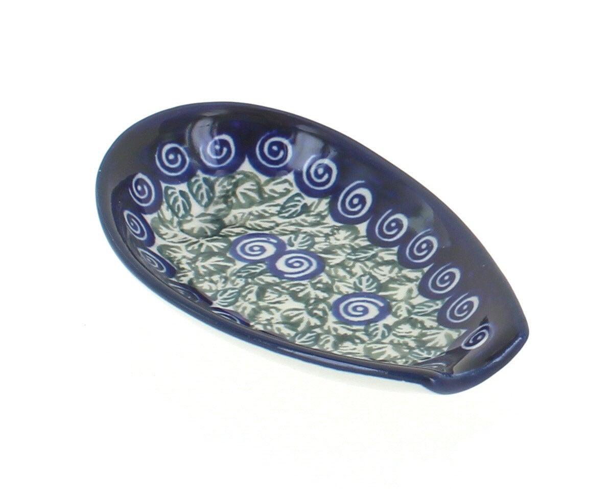 Zaklady Seaside Swirl Countertop Accessories — Polish Pottery