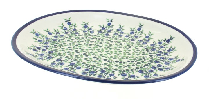 Zaklady Porcelain Vine Large Serving Piece — Polish Pottery
