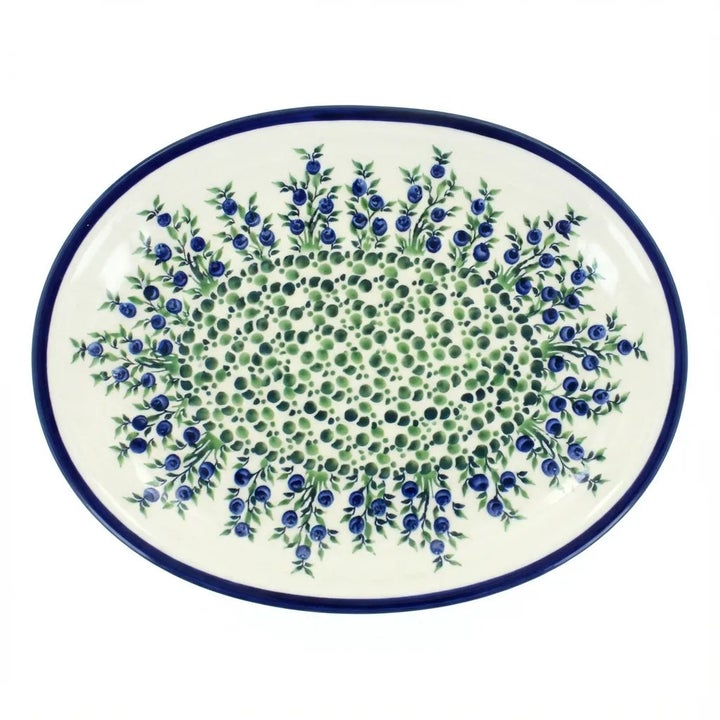 Zaklady Porcelain Vine Large Serving Piece — Polish Pottery