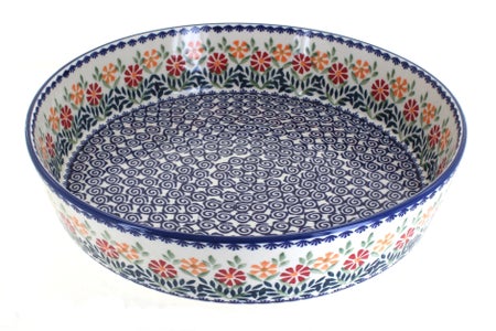 Manufaktura Garden Bouquet Large Bakeware — Polish Pottery