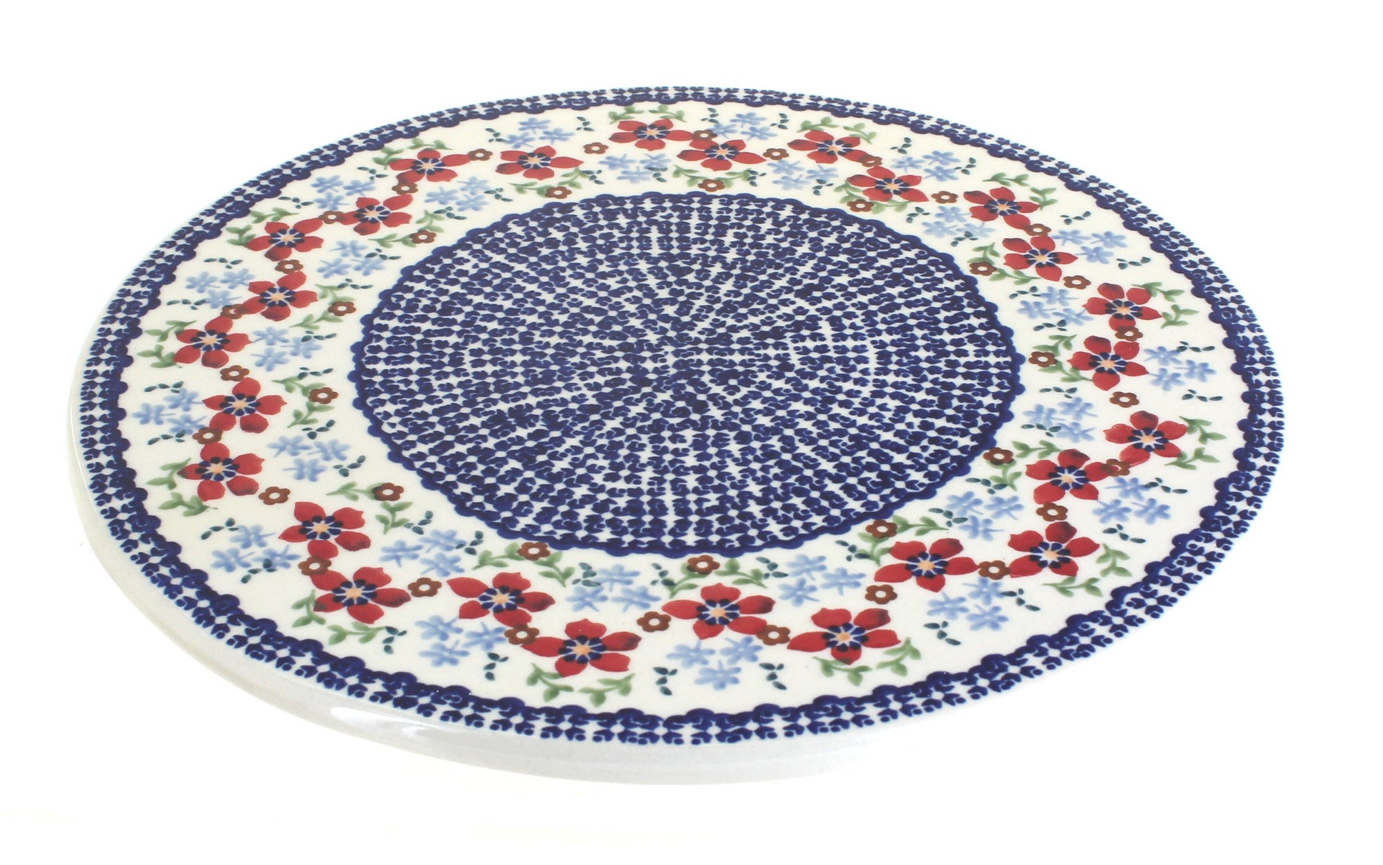 Manufaktura Red Poppy Countertop Accessories — Polish Pottery