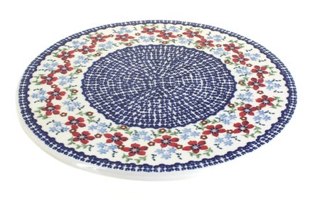 Manufaktura Red Poppy Countertop Accessories — Polish Pottery