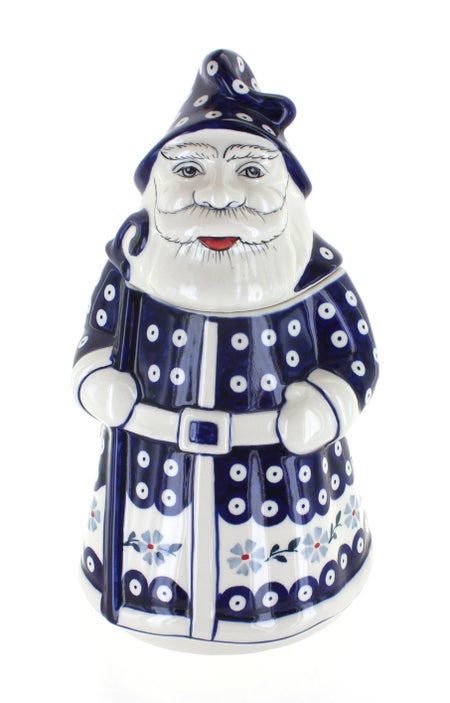 Manufaktura Blue Violet Counter Storage — Polish Pottery