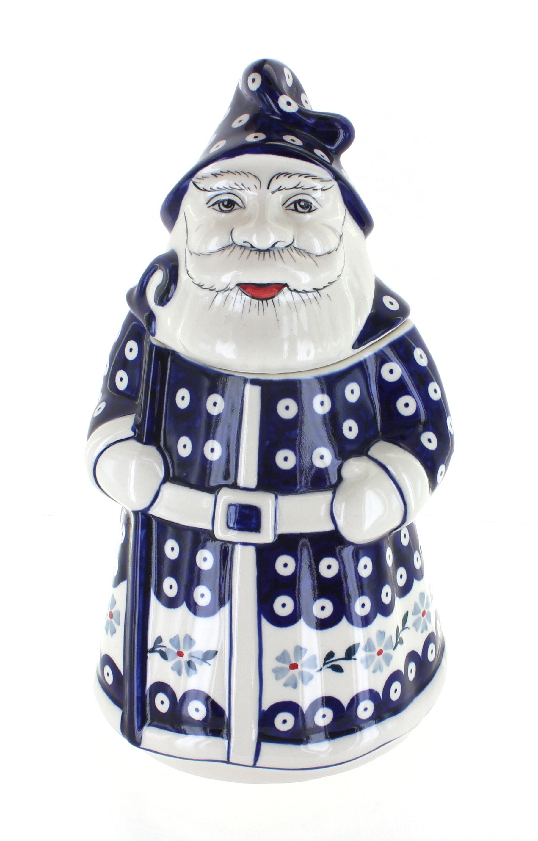 Manufaktura Blue Violet Counter Storage — Polish Pottery