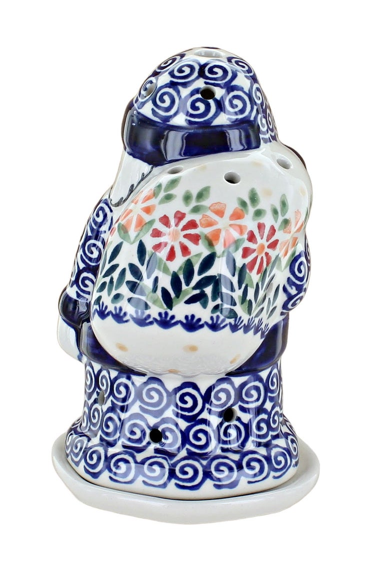 Detail image of Manufaktura Garden Bouquet Luminary — Polish Pottery