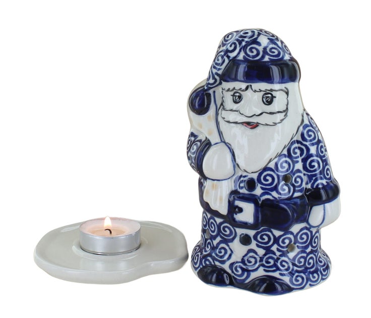 Detail image of Manufaktura Garden Bouquet Luminary — Polish Pottery