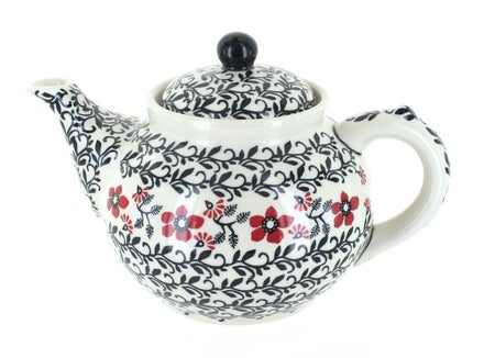 Manufaktura Scarlett Ivy Teapot — Polish Pottery