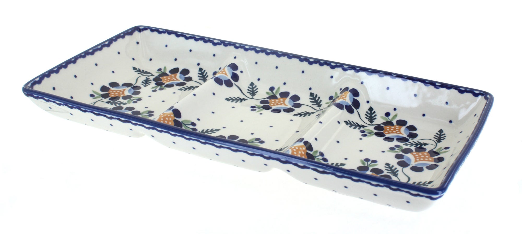 Manufaktura Sunflower Large Serving Piece — Polish Pottery