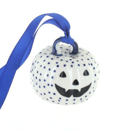 Manufaktura Pumpkins Christmas Ornament — Polish Pottery
