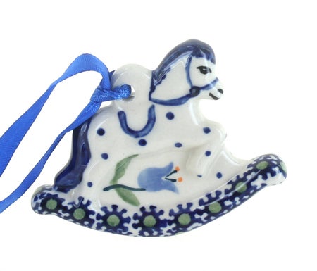 Manufaktura Tulip Christmas Ornament — Polish Pottery