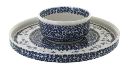 Manufaktura Tulip Large Serving Piece — Polish Pottery