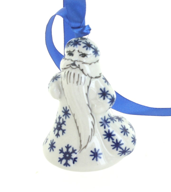 Manufaktura Snow Flurry Christmas Ornament — Polish Pottery