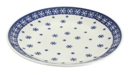 Manufaktura Snow Flurry Dining Plates & Bowls — Polish Pottery