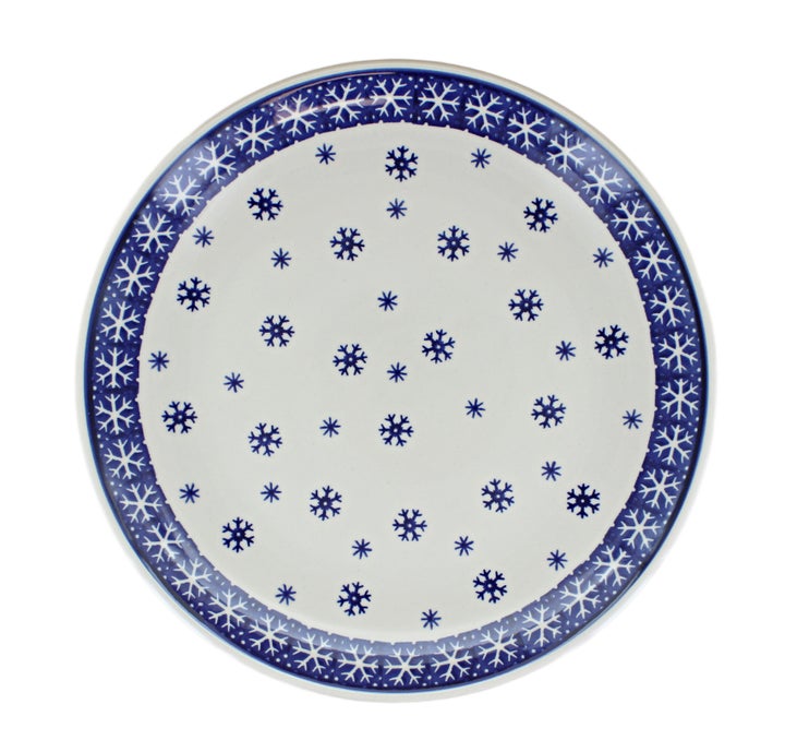 Manufaktura Snow Flurry Dining Plates & Bowls — Polish Pottery