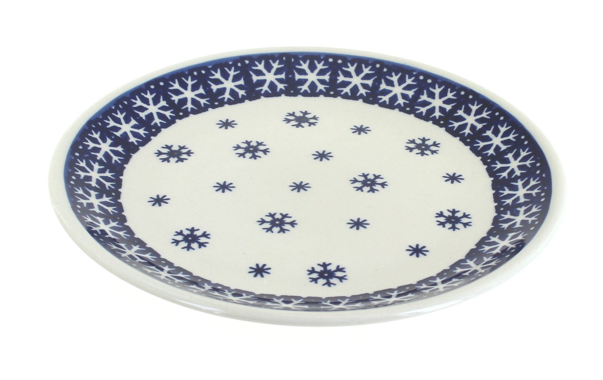 Manufaktura Snow Flurry Dining Plates & Bowls — Polish Pottery