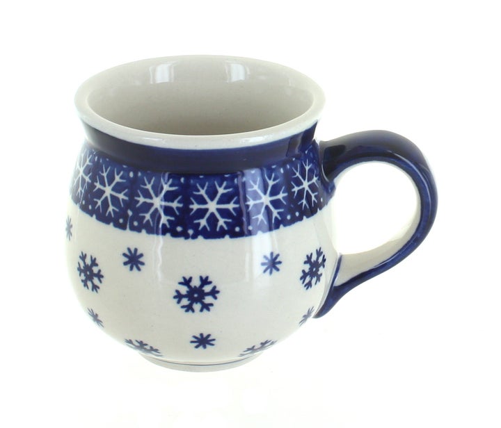 Manufaktura Snow Flurry Mug — Polish Pottery