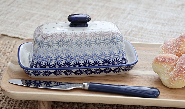 Manufaktura Harmony Butter Dish — Polish Pottery