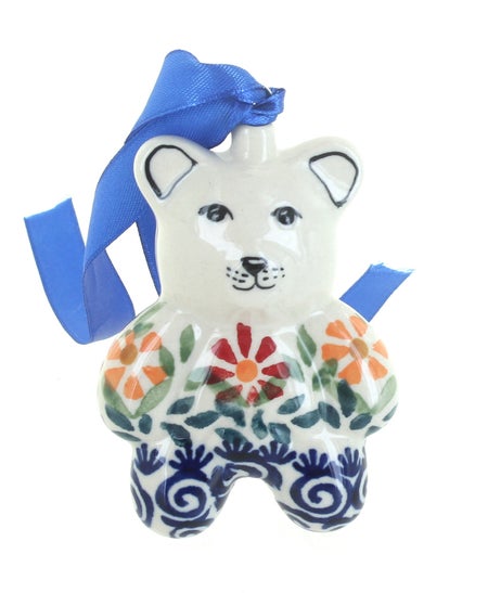 Manufaktura Garden Bouquet Christmas Ornament — Polish Pottery