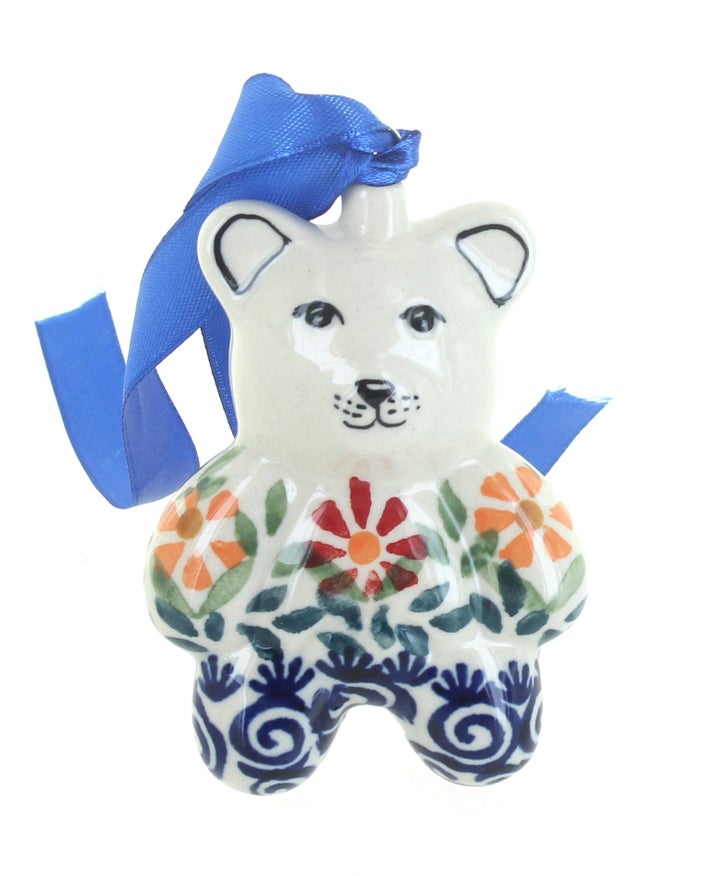 Manufaktura Garden Bouquet Christmas Ornament — Polish Pottery