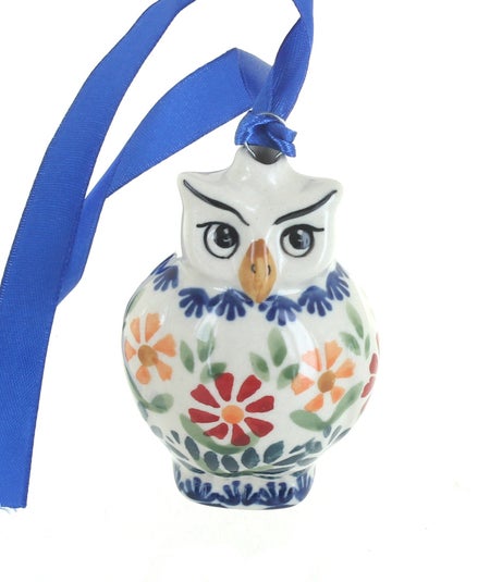 Manufaktura Garden Bouquet Christmas Ornament — Polish Pottery