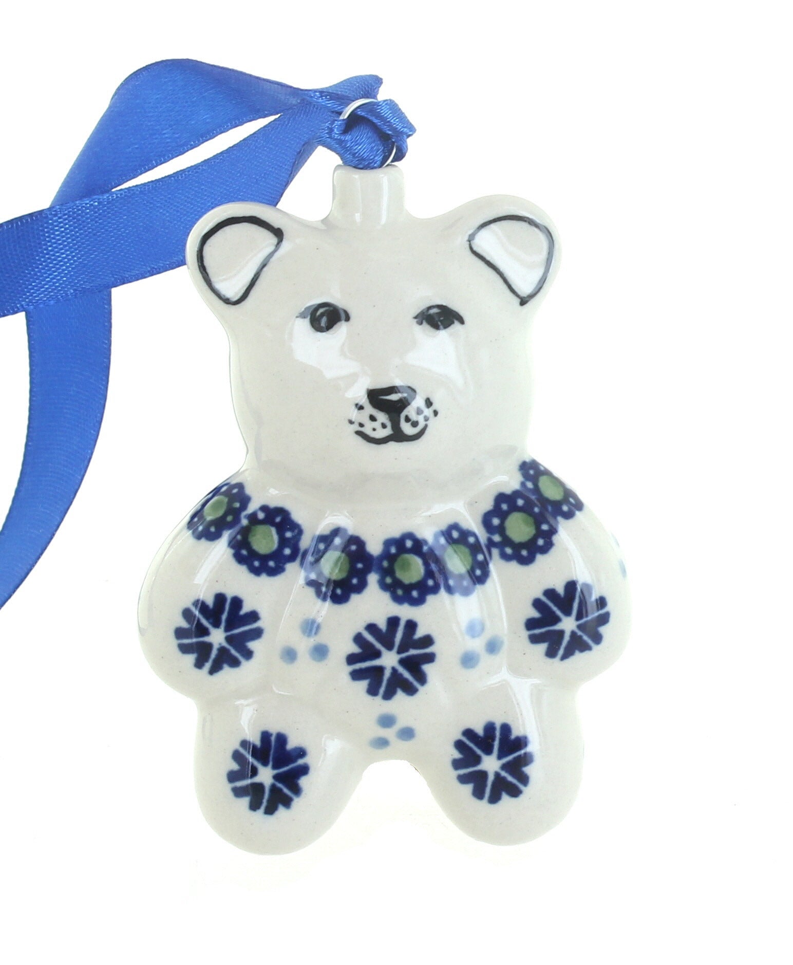 Manufaktura Festive Fir Christmas Ornament — Polish Pottery