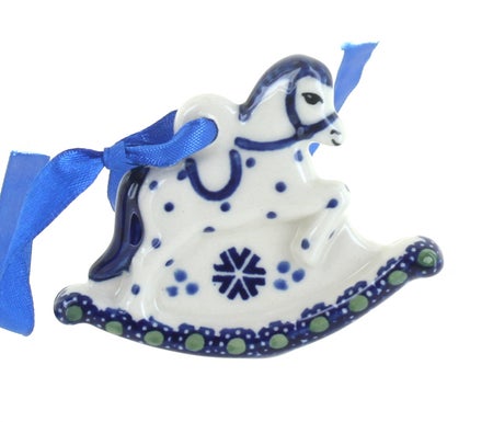 Manufaktura Festive Fir Christmas Ornament — Polish Pottery
