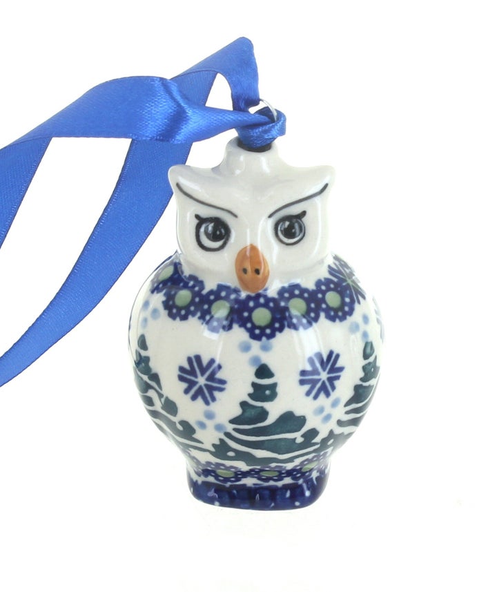 Manufaktura Festive Fir Christmas Ornament — Polish Pottery