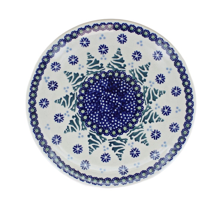 Detail image of Manufaktura Festive Fir Dining Plates & Bowls — Polish Pottery