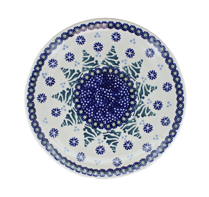 Manufaktura Festive Fir Dining Plates & Bowls — Polish Pottery