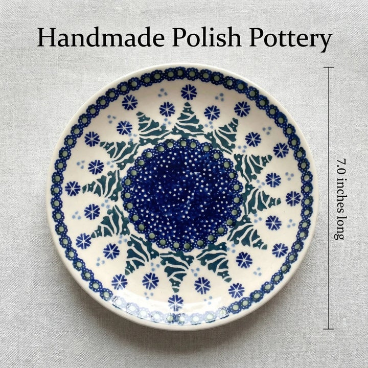 Manufaktura Festive Fir Dining Plates & Bowls — Polish Pottery