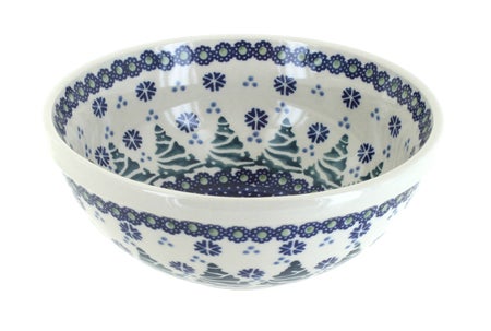 Manufaktura Festive Fir Dining Plates & Bowls — Polish Pottery