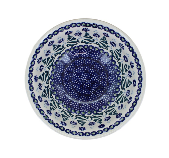 Manufaktura Festive Fir Dining Plates & Bowls — Polish Pottery