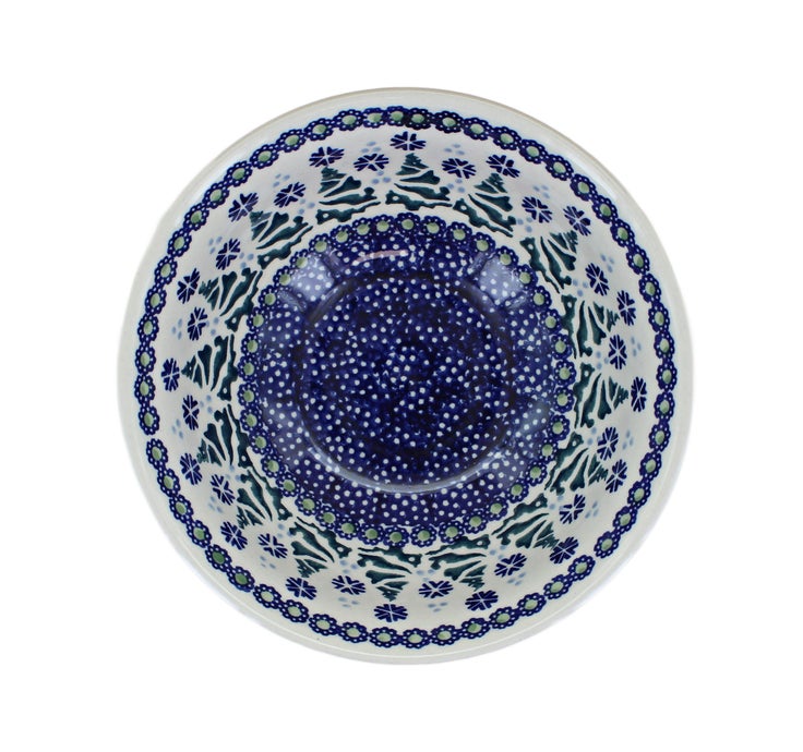 Detail image of Manufaktura Festive Fir Dining Plates & Bowls — Polish Pottery