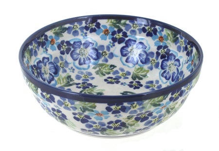 Zaklady Vintage Violet Dining Plates & Bowls — Polish Pottery
