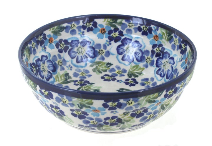 Zaklady Vintage Violet Dining Plates & Bowls — Polish Pottery