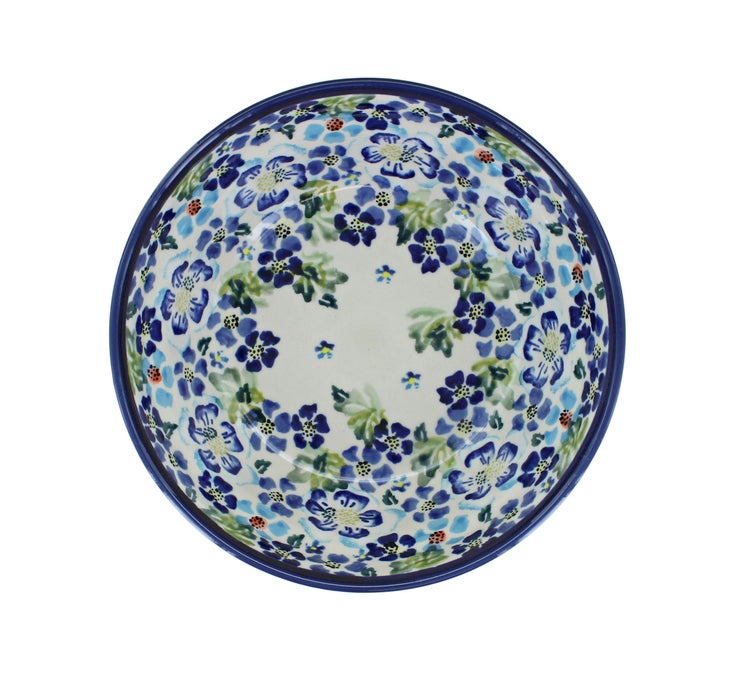 Detail image of Zaklady Vintage Violet Dining Plates & Bowls — Polish Pottery
