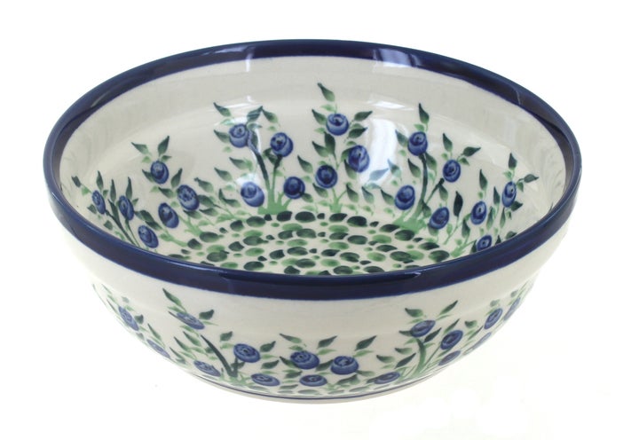 Zaklady Porcelain Vine Dining Plates & Bowls — Polish Pottery