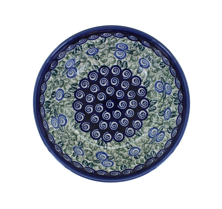 Zaklady Seaside Swirl Dining Plates & Bowls — Polish Pottery