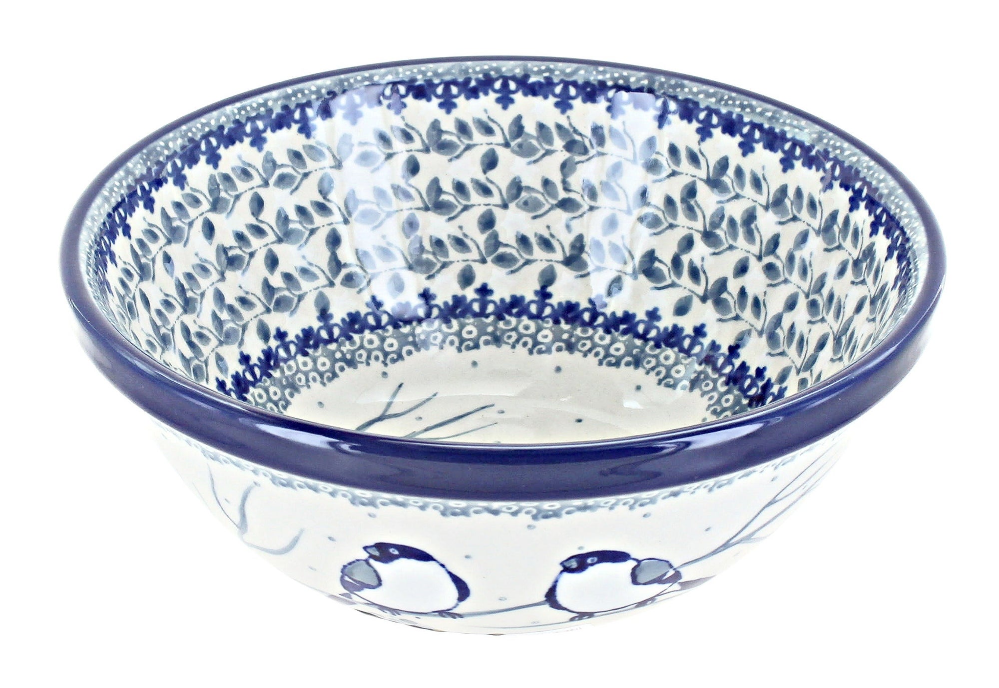 Ceramika Artystyczna Bluebird Dining Plates & Bowls — Polish Pottery
