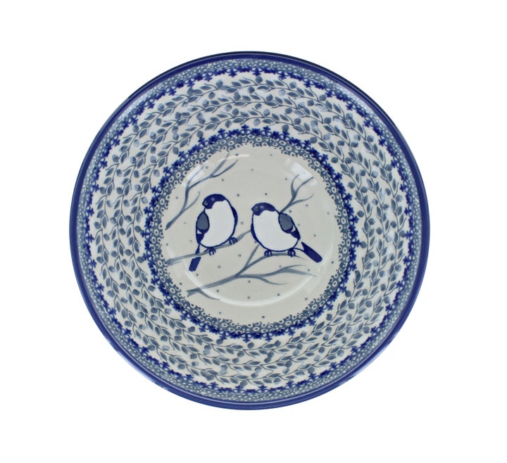 Ceramika Artystyczna Bluebird Dining Plates & Bowls — Polish Pottery