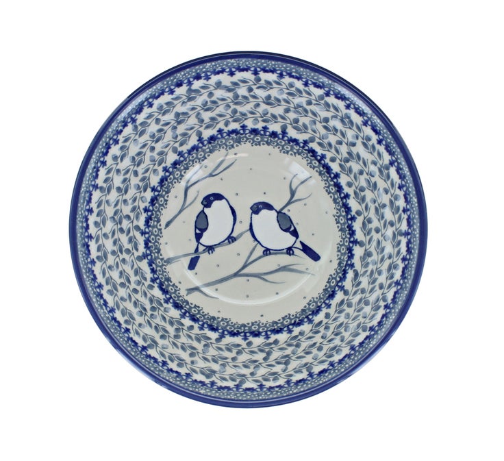 Detail image of Ceramika Artystyczna Bluebird Dining Plates & Bowls — Polish Pottery