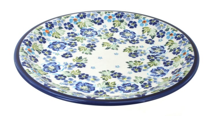Zaklady Vintage Violet Dining Plates & Bowls — Polish Pottery