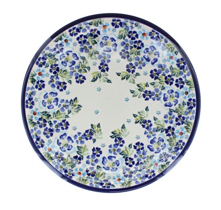 Zaklady Vintage Violet Dining Plates & Bowls — Polish Pottery