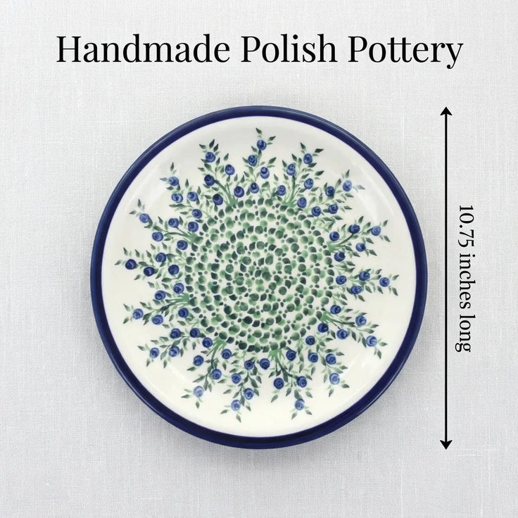 Detail image of Zaklady Porcelain Vine Dining Plates & Bowls — Polish Pottery