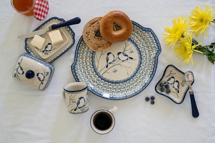 Ceramika Artystyczna Bluebird Petite Bowl/Dish — Polish Pottery