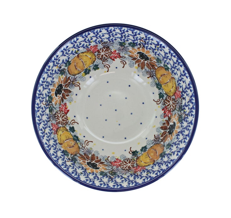Detail image of Ceramika Artystyczna Harvest Bounty Dining Plates & Bowls — Polish Pottery