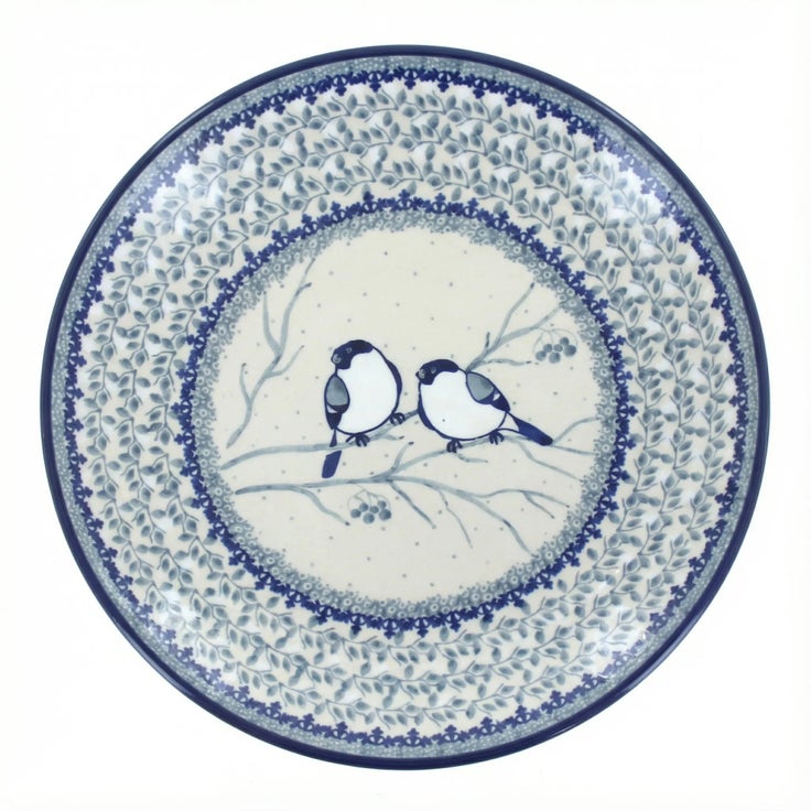 Detail image of Ceramika Artystyczna Bluebird Dining Plates & Bowls — Polish Pottery